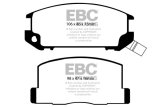 EBC 85-90 Toyota MR2 1.6 Greenstuff Rear Brake Pads thumbnail 2