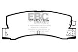 EBC 86-92 Toyota Corolla 1.6 Redstuff Rear Brake Pads thumbnail 5