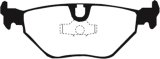 EBC 87-91 BMW M3 2.3 (E30) Redstuff Rear Brake Pads thumbnail 7