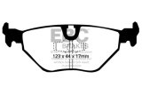 EBC 87-91 BMW M3 2.3 (E30) Yellowstuff Rear Brake Pads thumbnail 6