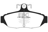 EBC 87-93 Ford Mustang 5.0 Yellowstuff Rear Brake Pads thumbnail 4