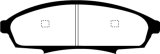 EBC 88-90 Buick Regal 2.8 Ultimax2 Front Brake Pads thumbnail 5