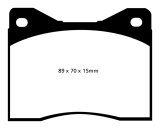 EBC 88-90 Lamborghini Countach 5.2 (Anniversary) Redstuff Rear Brake Pads thumbnail 1