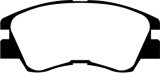 EBC 88-91 Mitsubishi Montero 2.6 Greenstuff Front Brake Pads thumbnail 5
