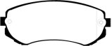 EBC 89-94 Nissan Skyline (R32) 1.8 Redstuff Front Brake Pads thumbnail 6