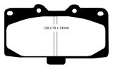 EBC 89-95 Nissan Skyline (R32) 2.6 Twin Turbo GT-R Bluestuff Front Brake Pads thumbnail 2