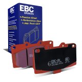 EBC 89-95 Nissan Skyline (R32) 2.6 Twin Turbo GT-R Redstuff Front Brake Pads thumbnail 2