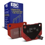 EBC 89-95 Nissan Skyline (R32) 2.6 Twin Turbo GT-R Redstuff Rear Brake Pads thumbnail 1