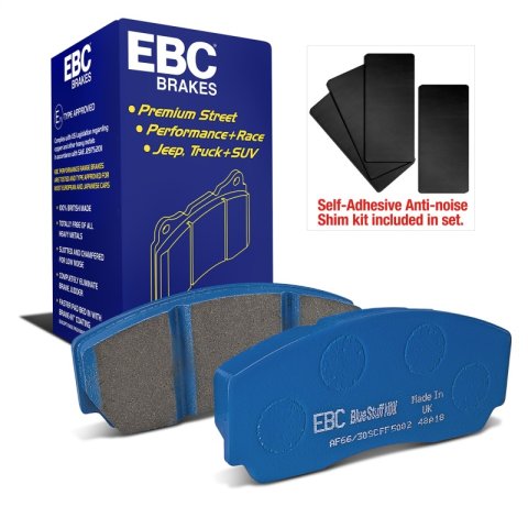 EBC 90-00 Aston Martin Vantage 5.3 (Twin Supercharged)(AP) Bluestuff Front Brake Pads thumbnail 2