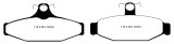 EBC 90-00 Aston Martin Vantage 5.3 (Twin Supercharged)(AP) Yellowstuff Rear Brake Pads thumbnail 1