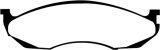 EBC 90-91 Jeep Cherokee 2.5 4WD Yellowstuff Front Brake Pads thumbnail 7