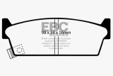 EBC 90-93 Infiniti M30 3.0 Yellowstuff Rear Brake Pads thumbnail 6