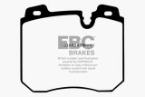 EBC 90-95 BMW 750iL 5.0 (E32) Yellowstuff Front Brake Pads thumbnail 7