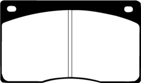 EBC 91-93 Jaguar XJS 4.0 Ultimax2 Front Brake Pads thumbnail 5