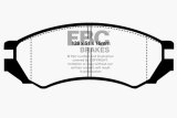 EBC 91-93 Nissan NX 2.0 (ABS) Greenstuff Front Brake Pads thumbnail 4