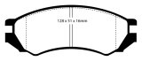 EBC 91-93 Nissan NX 2.0 (ABS) Yellowstuff Front Brake Pads thumbnail 1