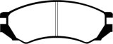 EBC 91-93 Nissan NX 2.0 (ABS) Yellowstuff Front Brake Pads thumbnail 7