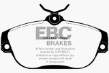 EBC 91-93 Volvo 740 2.3 (ABS) (Girling) Greenstuff Front Brake Pads thumbnail 3