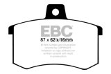 EBC 91-95 Alfa Romeo 164 2.0 Turbo Greenstuff Rear Brake Pads thumbnail 3