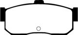 EBC 91-97 Infiniti G20 2.0 Redstuff Rear Brake Pads thumbnail 7