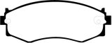 EBC 91-97 Infiniti G20 2.0 Ultimax2 Front Brake Pads thumbnail 6