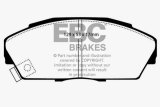 EBC 92-94 Acura Integra 1.7 Vtec Yellowstuff Front Brake Pads thumbnail 3