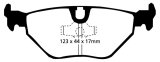 EBC 92-95 BMW M3 3.0 (E36) Bluestuff Rear Brake Pads thumbnail 1