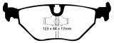 EBC 92-95 BMW M3 3.0 (E36) Bluestuff Rear Brake Pads thumbnail 2
