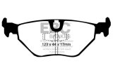 EBC 92-95 BMW M3 3.0 (E36) Bluestuff Rear Brake Pads thumbnail 6
