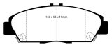 EBC 92-96 Honda Prelude 2.2 Yellowstuff Front Brake Pads thumbnail 1