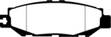 EBC 93-94 Lexus LS400 4.0 Greenstuff Rear Brake Pads thumbnail 5