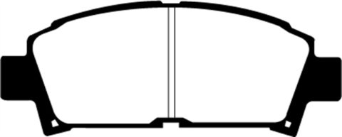 EBC 93-95 Toyota MR2 2.0 Turbo Redstuff Front Brake Pads thumbnail 7