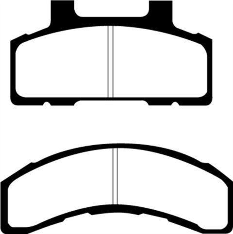 EBC 93-96 Buick Century 2.2 Ultimax2 Front Brake Pads thumbnail 2