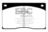 EBC 93-97 Aston Martin DB7 3.2 Supercharged Yellowstuff Front Brake Pads thumbnail 5