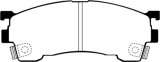 EBC 93-97 Ford Probe 2.0 16v Redstuff Front Brake Pads thumbnail 7