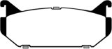 EBC 93-97 Ford Probe 2.0 16v Yellowstuff Rear Brake Pads thumbnail 7