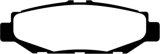 EBC 93-97 Lexus GS300 3.0 Yellowstuff Rear Brake Pads thumbnail 7