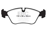 EBC 93-97 Volvo 850 2.3 Turbo Ultimax2 Front Brake Pads thumbnail 5
