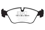 EBC 93-97 Volvo 850 2.3 Turbo Ultimax2 Front Brake Pads thumbnail 6