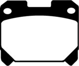 EBC 93-98 Toyota Supra 3.0 Twin Turbo Greenstuff Rear Brake Pads thumbnail 1