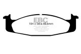 EBC 94-96 Ford Bronco 5.0 Greenstuff Front Brake Pads thumbnail 4