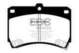 EBC 94-97 Ford Aspire 1.3 manual Ultimax2 Front Brake Pads thumbnail 6