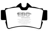 EBC 94-98 Ford Mustang 3.8 Ultimax2 Rear Brake Pads thumbnail 4
