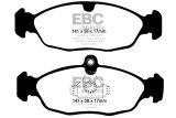 EBC 95-02 Jaguar XJR 4.0 Supercharged Ultimax2 Rear Brake Pads thumbnail 2