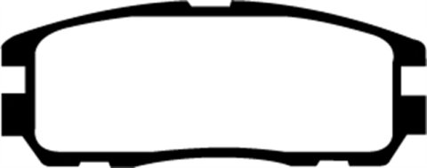 EBC 96-98 Acura SLX 3.2 Greenstuff Rear Brake Pads thumbnail 6