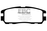EBC 96-98 Acura SLX 3.2 Yellowstuff Rear Brake Pads thumbnail 4