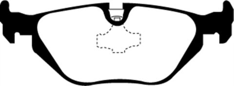 EBC 96-98 BMW Z3 1.9 Greenstuff Rear Brake Pads thumbnail 4