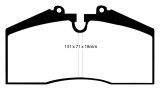 EBC 96-98 Porsche 911 (993) 3.6 Carrera 4S Yellowstuff Rear Brake Pads thumbnail 1