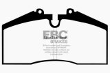 EBC 96-98 Porsche 911 (993) 3.6 Carrera 4S Yellowstuff Rear Brake Pads thumbnail 4