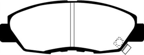 EBC 97 Acura CL 2.2 Greenstuff Front Brake Pads thumbnail 5